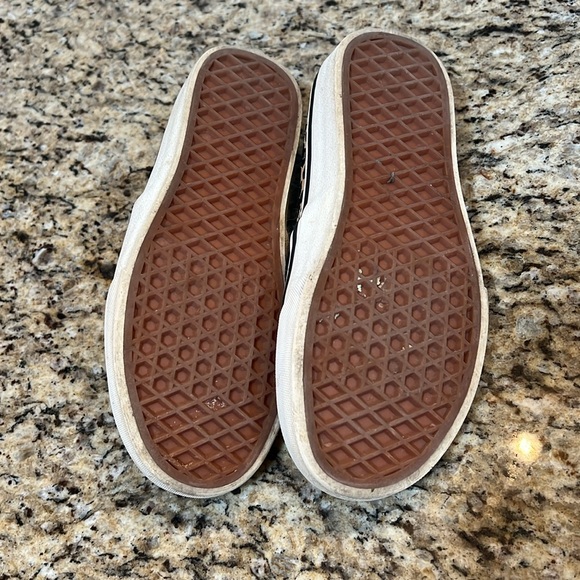 Used leopard print ultracush vans slide ons - Picture 4 of 5